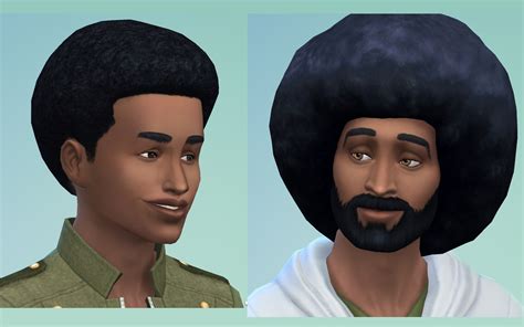 Mod The Sims Afros For Men
