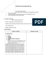 Detailed Lesson Plan in MAPEH 10 | Actor | Lesson Plan