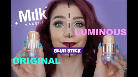 milk makeup luminous blur stick vs original blur stick milk makeup luminous the originals
