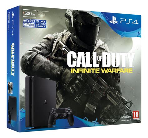Sony Playstation 4 Slim 500gb Call Of Duty Infinite Warfare Bundle Ps4
