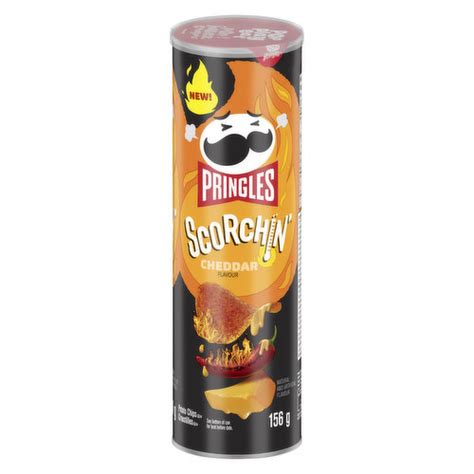 Pringles Scorchin Cheddar Flavour Chips