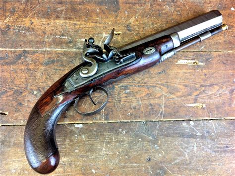 Howdah Flintlock Pistol Circa 1810 On The Square Emporium