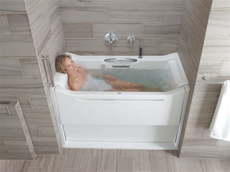 Gallery of japanese soaking tubs including ofuro, small, shower, wood, copper, stainless & outdoor bathtubs. Unique Japanese Soaking Tub Kohler - HomesFeed