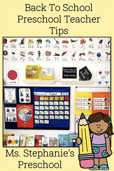 Back To School Preschool Tips For Mrs Stephanies Preschool