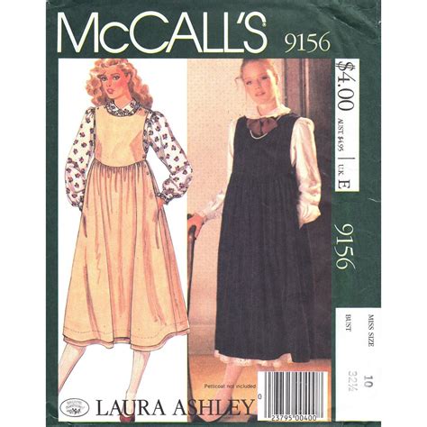 Laura Ashley Blouse And Jumper Pattern Mccalls 9156 Blouse Front Etsy