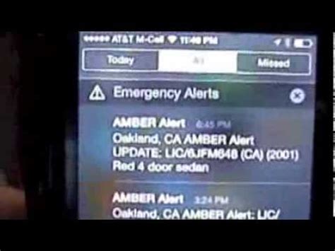 La sûreté du québec (sq) a annoncé la fin d'une alerte amber, quelques minutes après l'avoir lancée, dimanche soir. Reading and managing amber alerts on an iPhone - YouTube