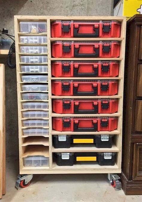 A diy garage shelf will not just help you organize your garage but also help you access your tools and supplies easily. 55 Clever Garage Organization Ideas - homixover.com#clever ...