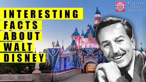 Facts About Walt Disney