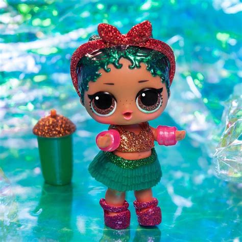 aloha glam glitter coconut qt 🥥🌴👙 lolsurprise collectlol doll collect dollcollector