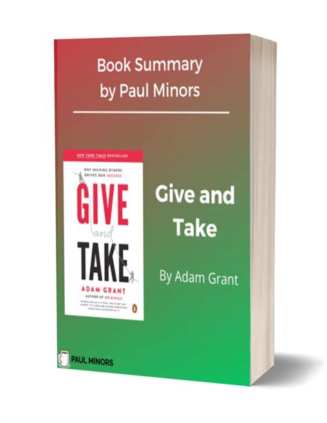 Give And Take Book Summary Free Book Summary