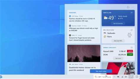 Your Windows 10 Taskbar Is About To Get News And Weather