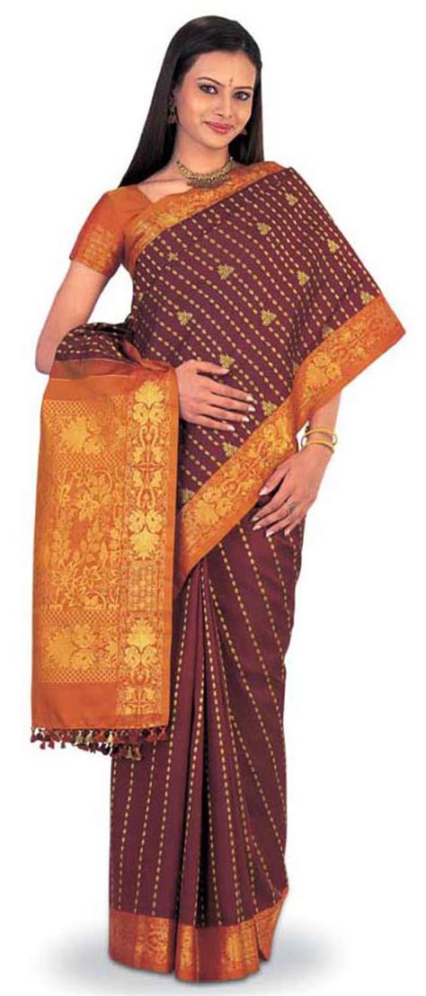 Silk Sarees Design For Indian Girls