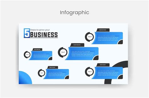 Premium Vector Infographic Business Presentation Template Design