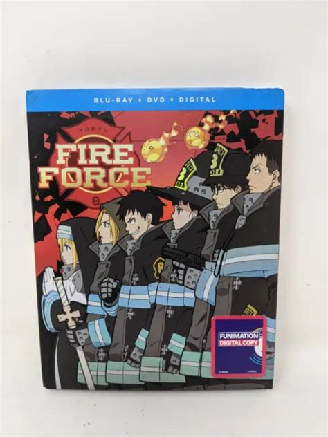 Fire Force Season 1 Part 2 Limited Edition Blu Ray Discdvd 2020 4