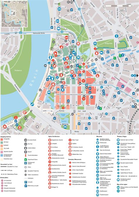 Mapas Detallados De Dusseldorf Para Descargar Gratis E Imprimir