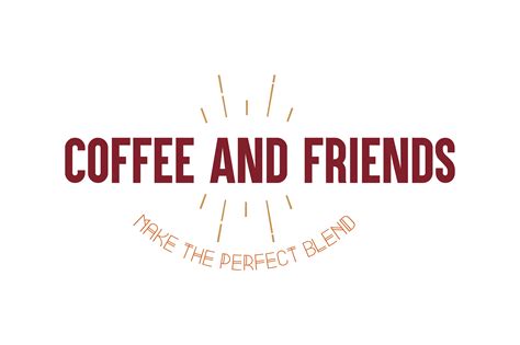 Coffee and friends make the perfect blend Quote SVG Cut - Graphics #