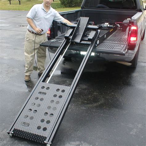 Rampage Power Lift Powered Motorcycle Ramp 8 Long Discount Ramps