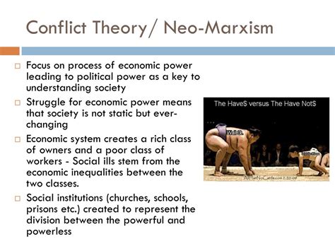 Definition Of Neo Conflict Theory
