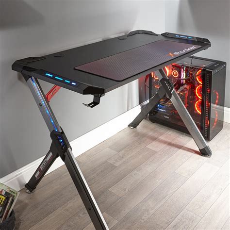 Enjoy free shipping & browse our great selection of office tables and product type: X Rocker Nation Lynx LED Gaming Computer Desk & Reviews | Wayfair.co.uk