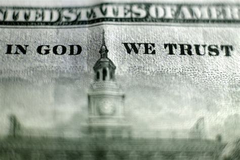 Hundred Dollar Bills American United States Money In God We Trust Stock