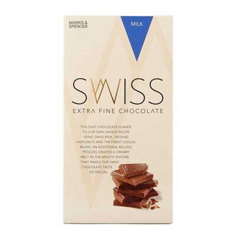 Mands Swiss Extra Fine Chocolate 125 G Za
