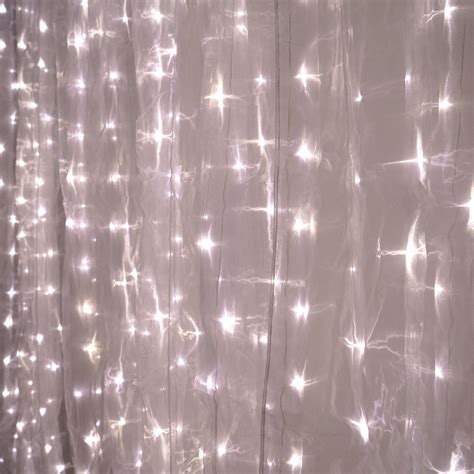 20 Ft X 10 Ft Led Lights Organza Backdrop For Weddings Birthday Party Events Ebay
