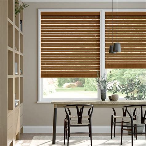 Vintage Oak Wooden Blind 50mm Slat