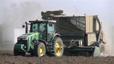 John Deere 8235rs Picking Peanuts Sk Farms 2020 Peanut Harvest Pt1