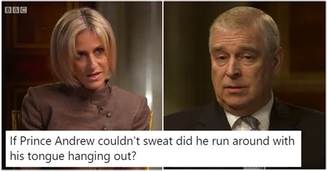 The other wrinkle is that prince andrew is now able to sweat. The internet couldn't stop talking about Prince Andrew's ...