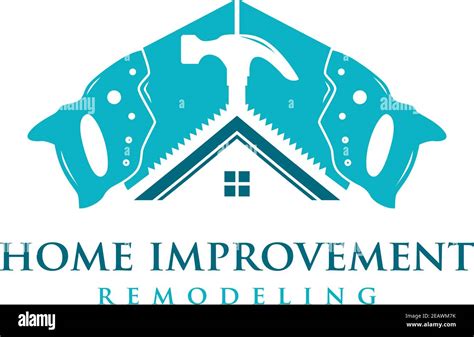 Home Improvement Logo Your Company Stock Vector Image And Art Alamy