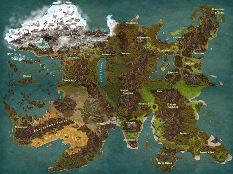 Inkarnate Pro Fantasy Concept Art Fantasy Map Making Fantasy Map