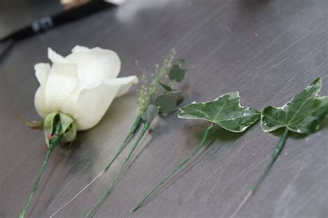 Flower Design Buttonhole And Corsage Blog The Creation Of An Avalanche