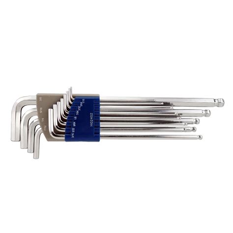 H02402 Allen Key Repair Powerful Type Allen Wrench Set 12pcs High