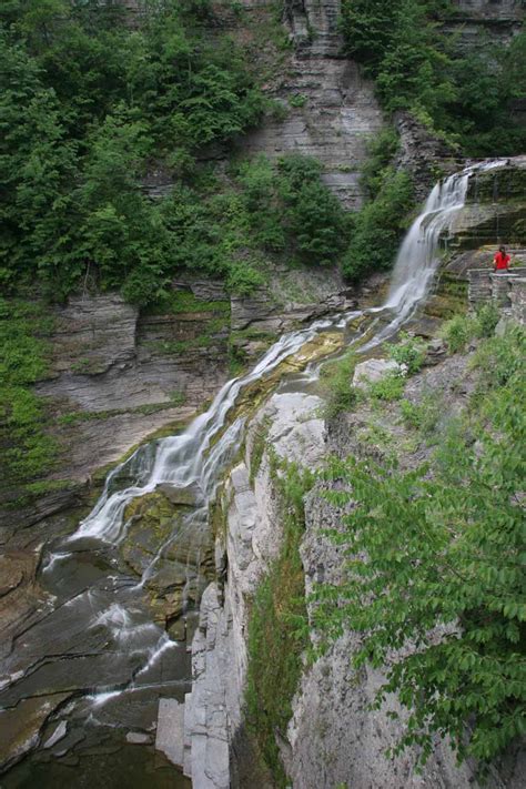 It is possible to view lucier getting to lower falls is possible on a hike from lucifer falls, but i prefer to simply drive to the lower. Lucifer Falls - Feature Waterfall within the Enfield Glen