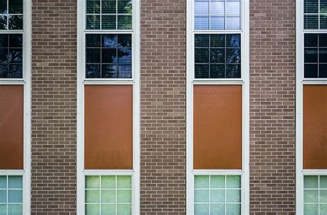 Pattern Symmetry Line Windows Texture Building Architecture