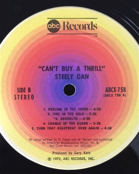 Dirty Work Steely Dans Cant Buy A Thrill At 50 Rock And Roll Globe