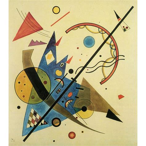 Wassily Kandinsky Foi Um Artista Plástico Russo Professor Da Bauhaus E