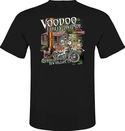 Voodoo Harley Davidson French Quarter Men S Long Sleeve T Shirt