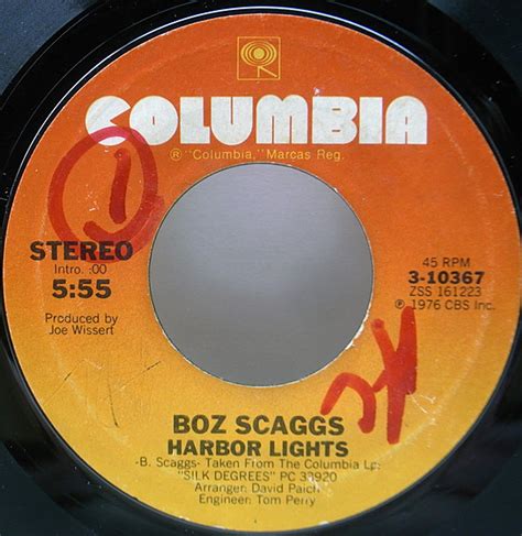 Boz Scaggs Lowdown 7 Columbia Waxpend Records