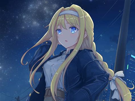 Hd Wallpaper Anime Anime Girls Sword Art Online Alicization Alice