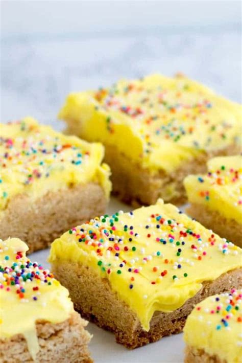 gluten free frosted sugar cookie bars recipe easy bar cookie recipes easy sugar cookies