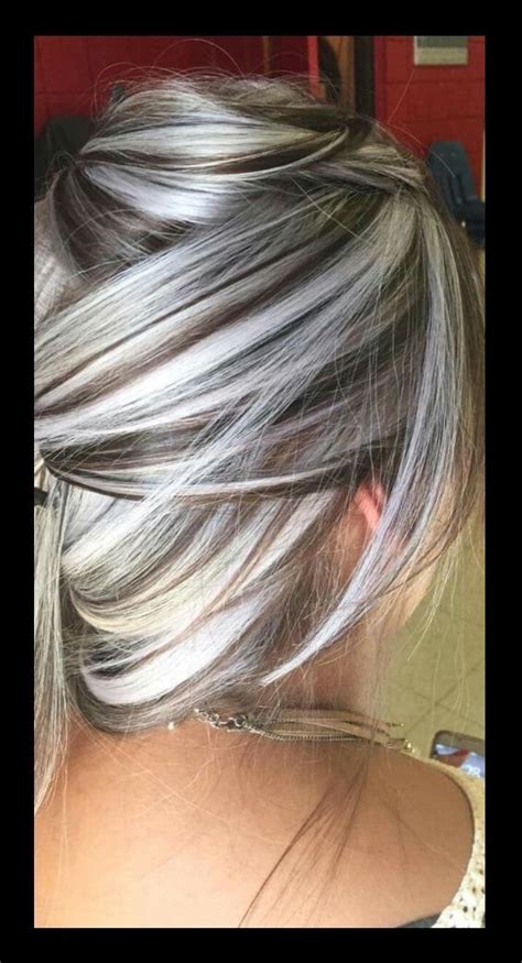 We hope that now you have found an answer to how to highlight hair at home. Gray Hair Highlights | Gray hair highlights, Hair ...