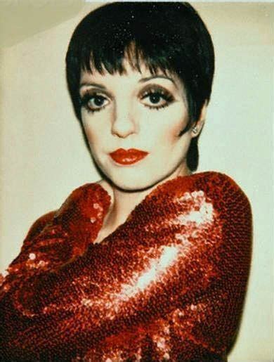 Liza Minnelli By Andy Warhal In Halston Disco Makeup Studio 54 Studio