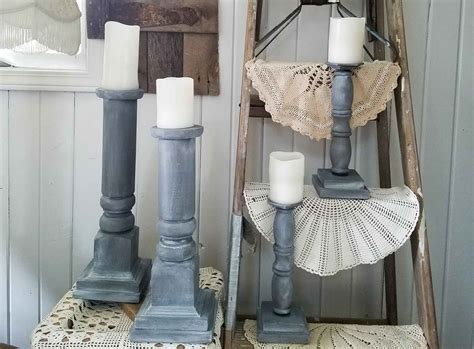 Diy Candlesticks From Repurposed Materials Prodigal Pieces