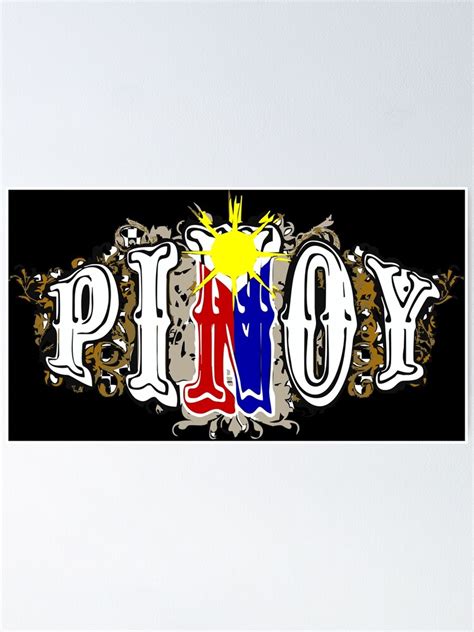 Pinoy Pride Poster By 89129graphics Redbubble