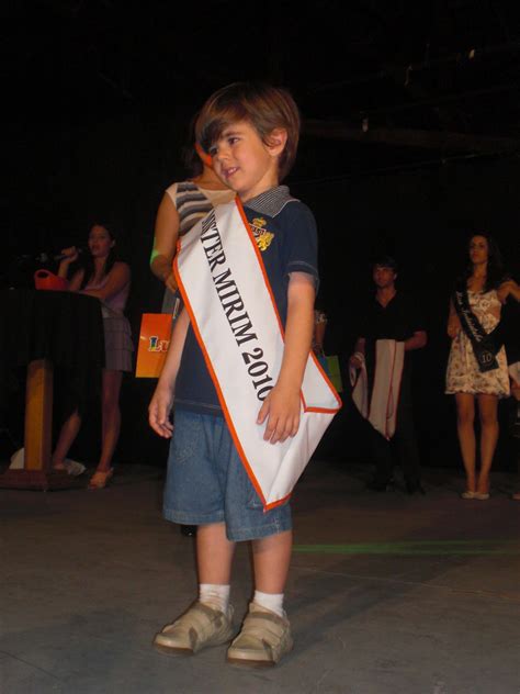 Programa Por Aí Concurso Miss And Mister Infanto Juvenil Premia