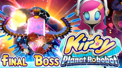 Kirby Planet Robobot Playthrough Final Boss Fight Youtube
