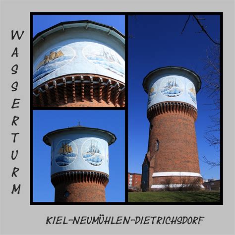 Wählen sie einen vorschlag oder durchsuchen sie unsere orte. Wasserturm Kiel-Neumühlen-Dietrichsdorf Foto & Bild ...
