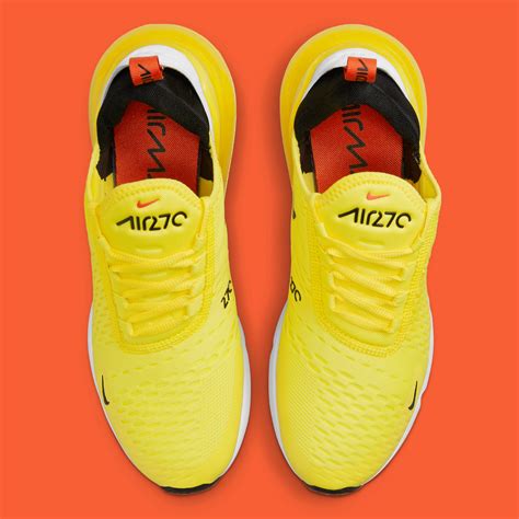 Nike Air Max 270 Yellow Crimson Dq4694 700