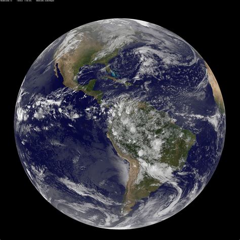 Satellite View Of The Americas On Earth Day Today April 2 Flickr